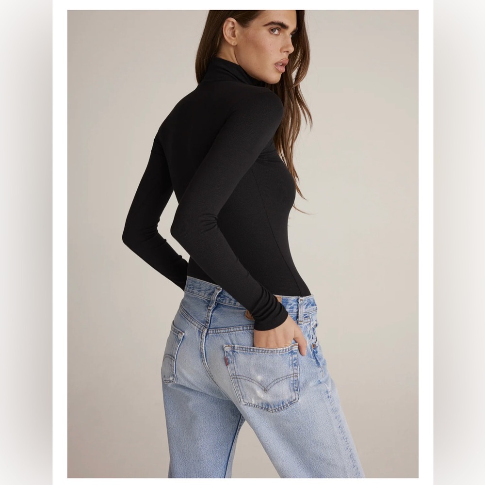 CLYQUE Orlee Bodysuit in Black